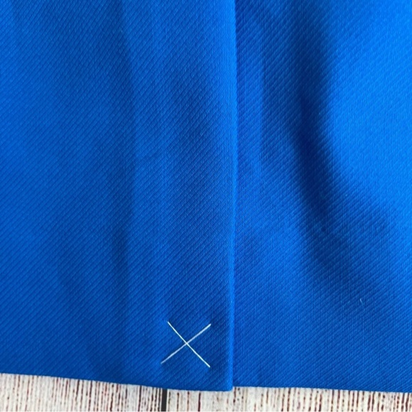 J. Crew The Pencil Skirt Blue 0 NWT - Picture 6 of 7